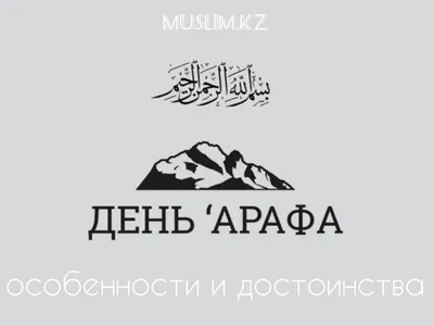 📿 Поистине великий день, когда все молитвы и дуа поднимаются на небеса и  исполняются — Поздравляем с благословенным днём Арафа! 🤍 Желаем… |  Instagram