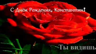 Константин, с Днем рождения! Пусть этот день станет самым замечательным в году