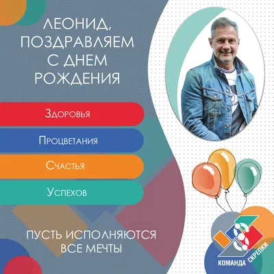 Леонид, с Днём Рождения: гифки, открытки, поздравления - Аудио, от Путина,  голосовые