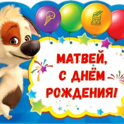 Топпер Матвей, с днем рождения!