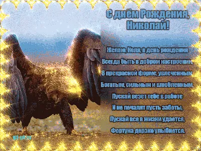 С днем рождения Николай Константинович!