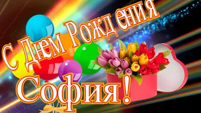 С днём рождения Софья#рек #софья#софия #соня #happybirthdaytoyou #bir... |  TikTok