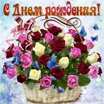 Картинка с красивым цветочным дизайном и пожеланиями для Веры