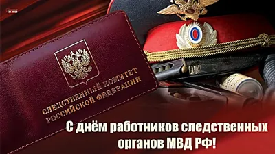 Следствие ведут: День сотрудника органов следствия