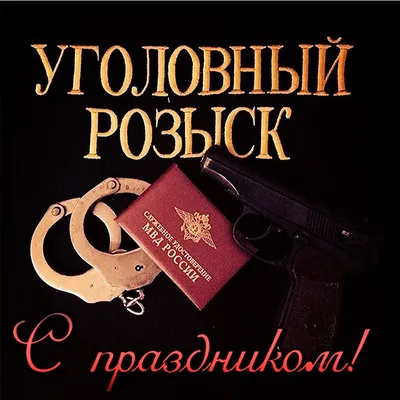 День работников уголовного розыска России - МОО «Народный контроль»