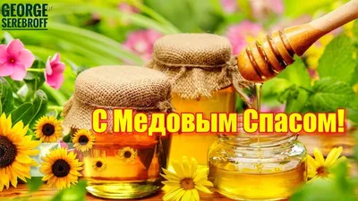 Поздравления на праздник «С Медовым Спасом» (81 открытка)