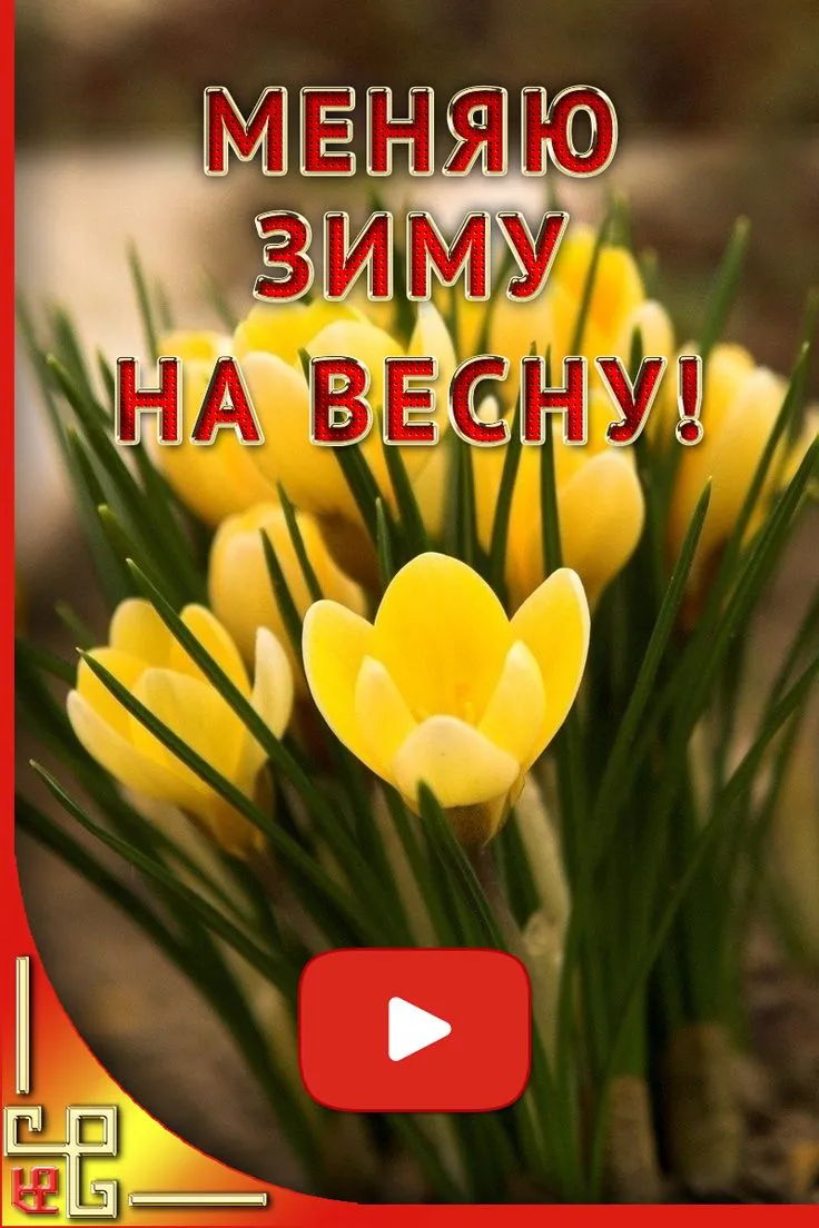 Открытки и Картинки с Первым днем Весны Открытки и Картинки с Первым днем Весны