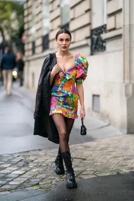 Изображение платья из шифона