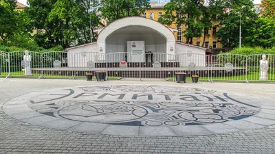 Свадебная прогулка в Саду Эрмитаж - маршрут свадебной фотосессии в Москве