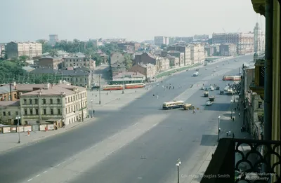 Москва 1960-х и 2022 года на фото сделанных с одних точек у Садового кольца  | Про life в Москве и не только | Дзен