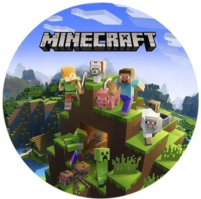 To buy a picture on a cake Minecraft