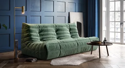 Зеленый диван в интерьере: 45+ фото идей, сочетания и примеры | Идеи  домашнего декора, Оформление квартир, Зеленый диван