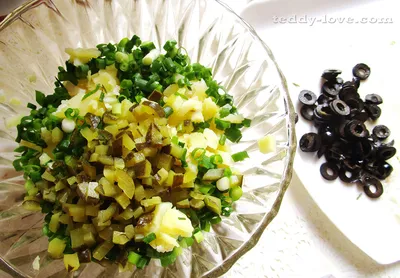 Салат с копченой рыбой. Рыбный салат. Smoked fish salad. Fish salad -  YouTube