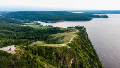 Самара сегодня утром, снег и зеленые березки, снимал на тапок, простите за  качество | Пикабу