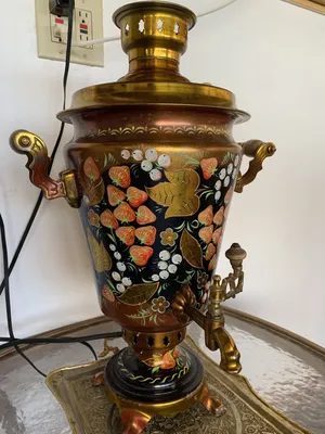 Kashmiri Copper Samovar - Online Shop