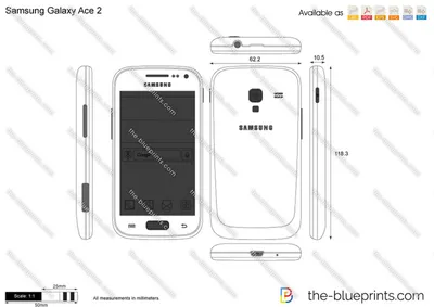 Silicone Case For Samsung Galaxy Ace 2 Orange