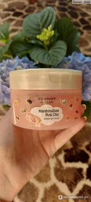 Скраб для тела YUMMY SKIN CARE MARSHMALLOW PINK CHIK shower gel-scrub -  «Самый красивый скраб с блестками. Какой у него аромат и консистенция. И  правда ли, что он слишком грубый, чтобы его