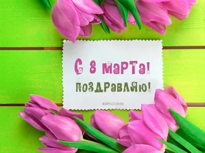 Поздравления с 8 марта - Стихи и открытки на 8 Марта - СМС на Восьмое марта  - Апостроф