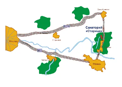 Санаторий Старица (24 отзыва) в Солотча, Рязанская область. Забронировать Санаторий  Старица