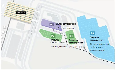 Парковка в аэропорту Пулково (Санкт-Петербург, СПБ) 🅿️ платные и  бесплатные стоянки