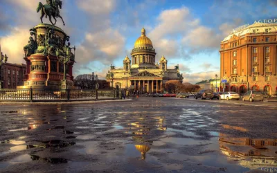 Поцелуев мост через реку Мойку в Санкт-Петербурге | Обои на рабочий стол  виды Санкт-Петербурга | Обои 1024х768