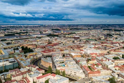 Ночной Санкт-Петербург - Фото с высоты птичьего полета, съемка с  квадрокоптера - PilotHub