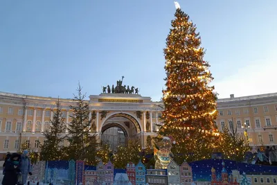 Пазл «Новогодний Санкт-Петербург» из 187 элементов | Собрать онлайн пазл  №270300