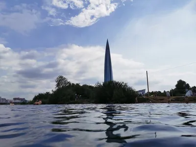 Приморский район на закате - Фото с высоты птичьего полета, съемка с  квадрокоптера - PilotHub