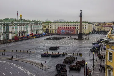 Парад на 9 мая в Санкт-Петербурге. | Пикабу