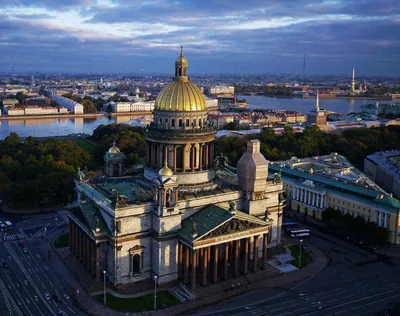 Вид сверху: Санкт-Петербург. Старая деревня