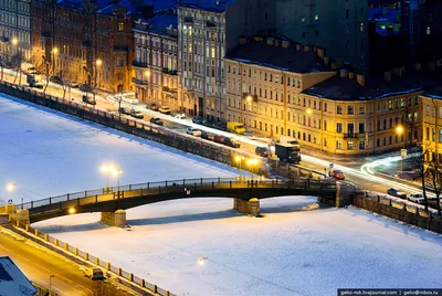 Фото зимнего Санкт-Петербурга