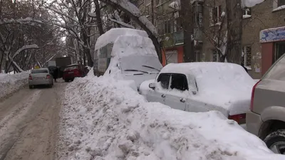 Саратов — Последствия снегопадов зимой 2018-2019 гг. — Фото — Городской  электротранспорт