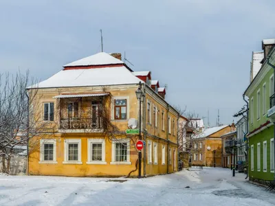 Каменец-Подольский с высоты птичьего полёта. Начало 20 столетия