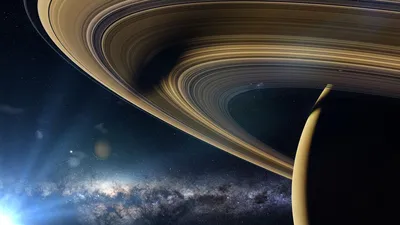 Wallpaper: In Saturn's Shadow (The Day the… | The Planetary Society