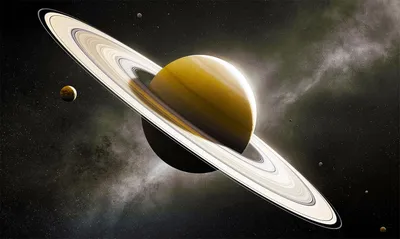 Saturn's rings and tilt could be the product of an ancient, missing moon |  MIT News | Massachusetts Institute of Technology