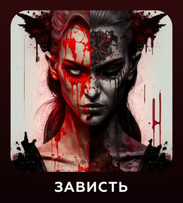 Бан \"Семь смертных грехов\" Fantom899 - Illustrations ART street