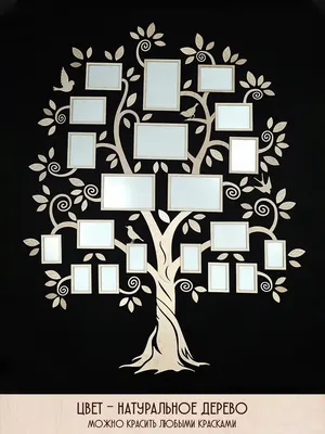 Семейное древо | Family tree art, Family tree painting, Family tree