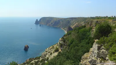 Пляж Царский на мысе Фиолент, Севастополь