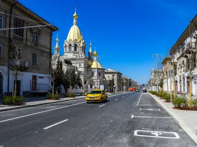 Реконструкция центральной улицы завершена в Севастополе - Юг и Северный  Кавказ || Интерфакс Россия