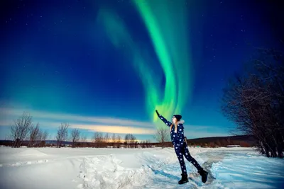 Фотограф-любитель заснял северное сияние на Урале - KP.RU