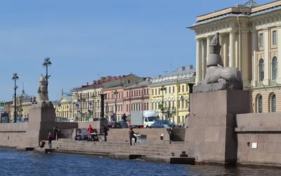 Сфинксы перед Академией Художеств | Сфинкс, Санкт петербург, Памятники