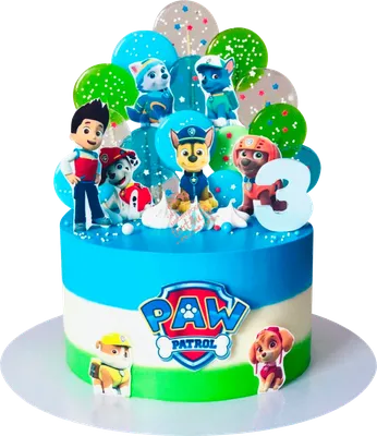 Вафельная картинка Щенячий патруль Paw Patrol 8 лет для торта и пряников  съедобная - купить с доставкой по выгодным ценам в интернет-магазине OZON  (1216995413)