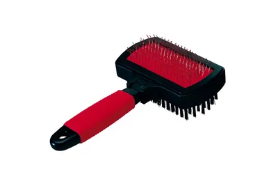 Ferplast GRO 5982 BRUSH/PINS LARGE Щетка-пуходерка для собак и кошек 17 x  10,5 x h 5 cm ᐉ купить в Днепре, Киеве, Украине ≡ Цена, Отзывы || Сытая  морда