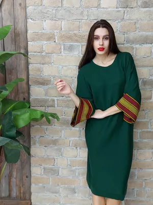 Картинка шерстяного платья на зимнем пейзаже