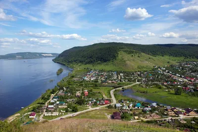 Одно из самых красивых мест Самарской области - село Ширяево. Самара с  высоты птичьего полета - YouTube