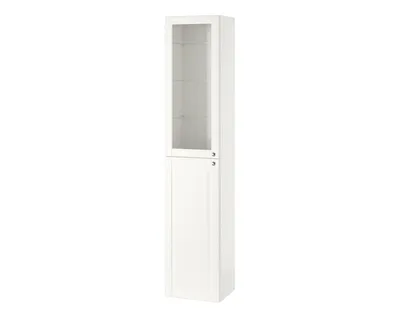 Шкаф пенал IKEA Godmorgon Kasjon white 40x32x192 см купить по низкой цене в  Кишиневе и Молдове - BigShop.md - Bigshop.md