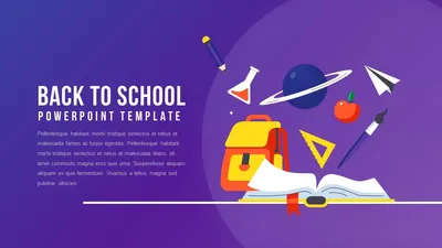 Free Back to School Google Slides themes and PPT templates