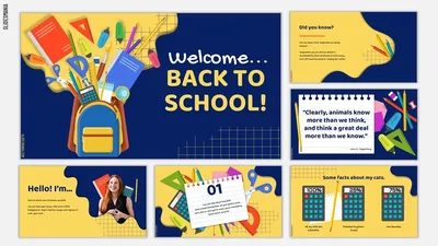 School Assignments PowerPoint Template | Slidebazaar