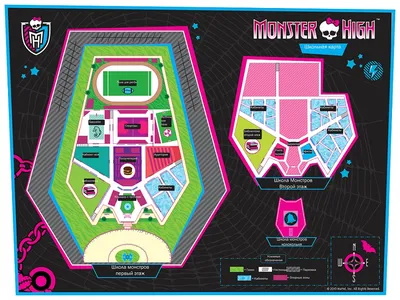 Кула Монстр хай / Monster High Школа Монстров (id 112225511), купить в  Казахстане, цена на Satu.kz