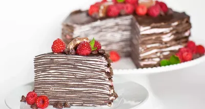 Торт Шоколадная симфония (порция) с бесплатной доставкой на дом из  «ВкусВилл» | Пенза